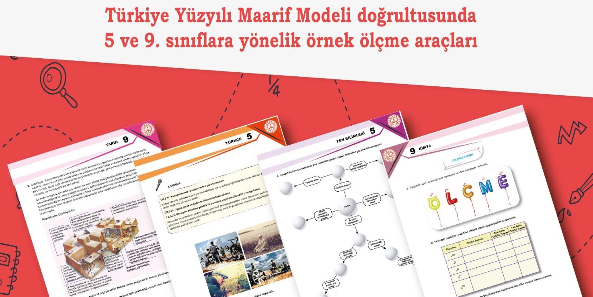 YENİ MÜFREDATA UYGUN YENİ ÖRNEK ÖLÇME ARAÇLARI YAYIMLANDI